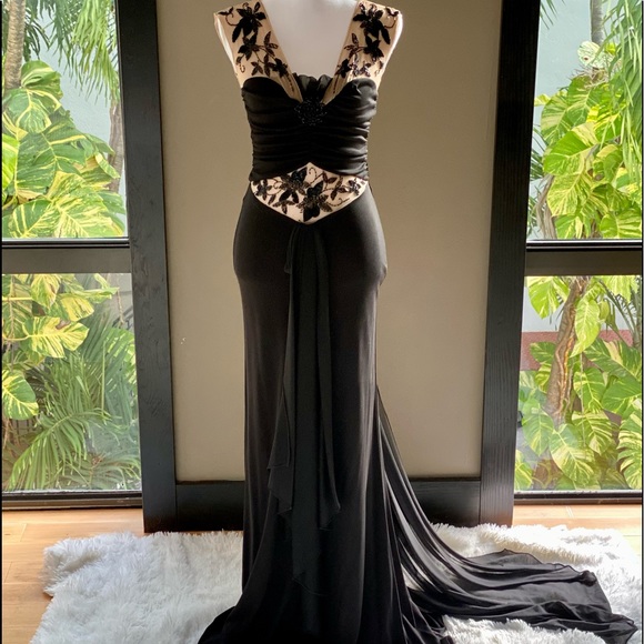 Prom Dress, Evening Gown, Maxi Dress - Picture 8 of 9